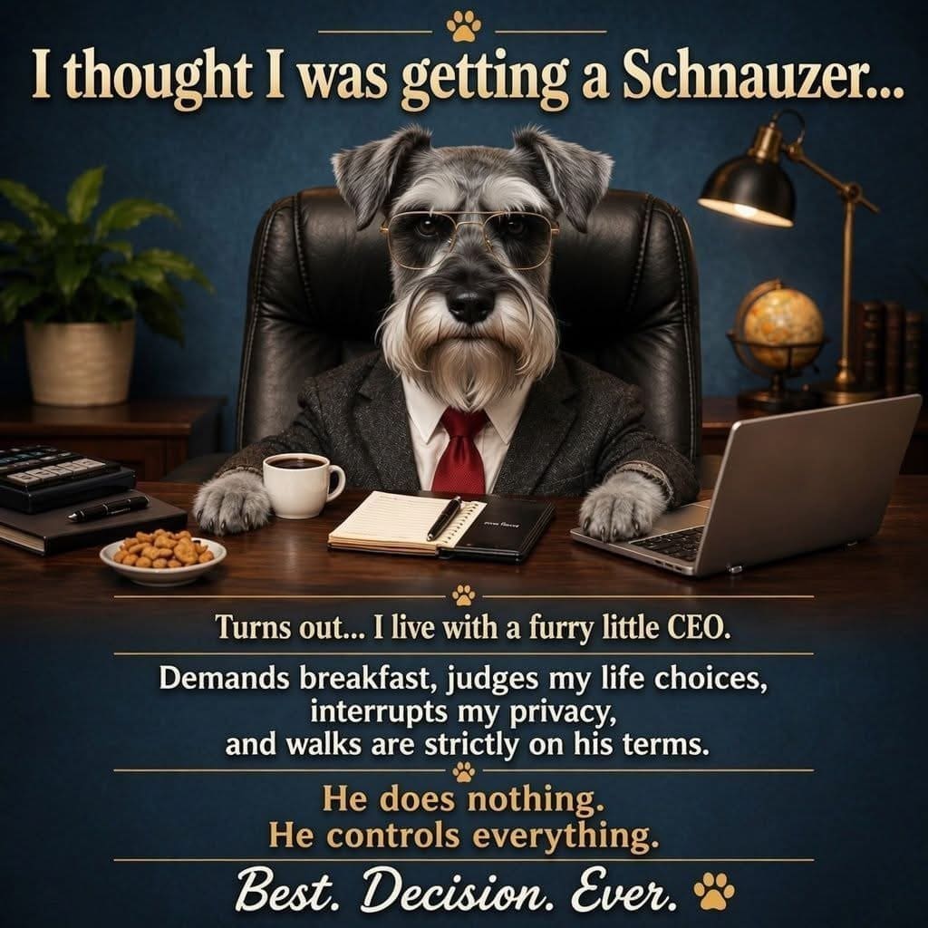 training your schnauzer puppy